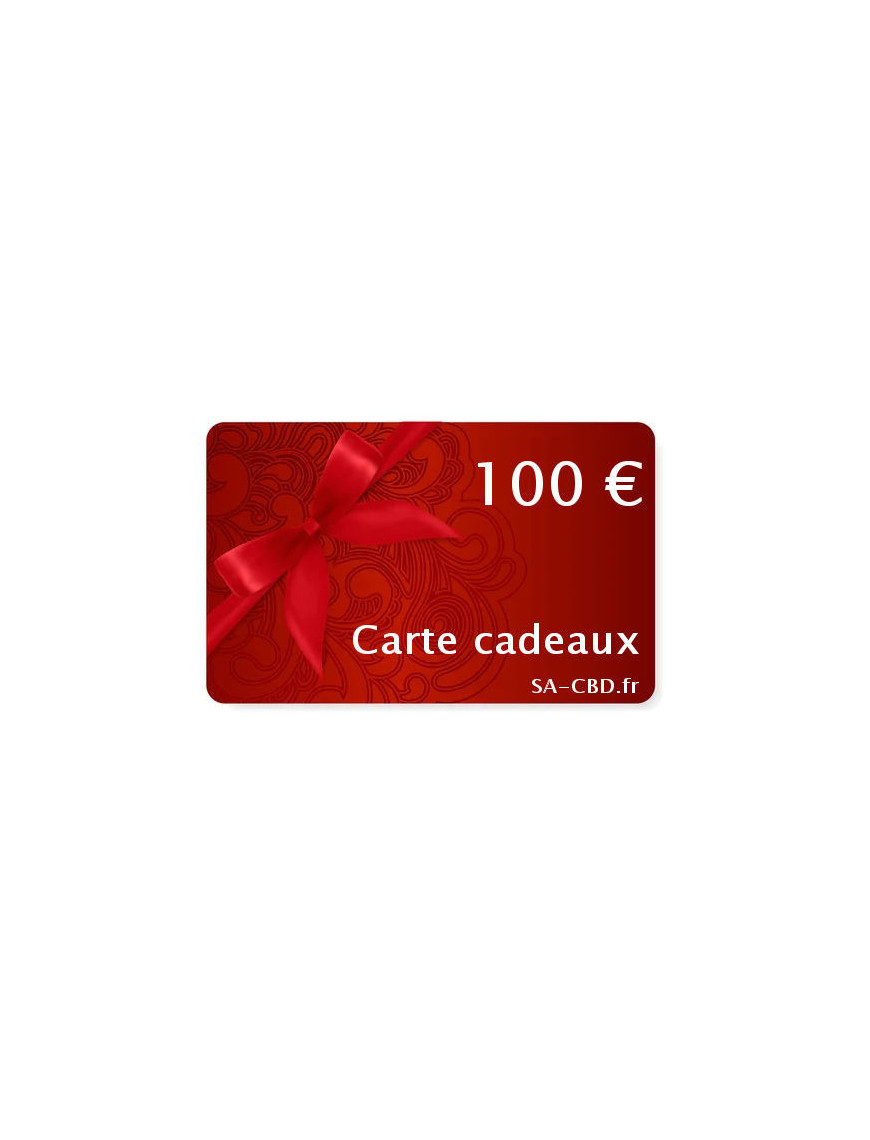 Carte cadeaux 100 €