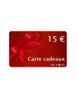 Carte cadeaux 15 €