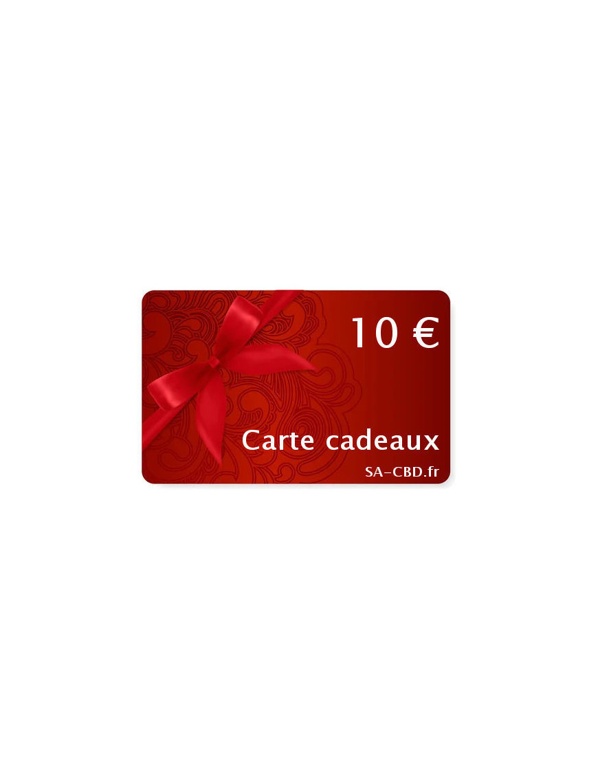 Carte cadeaux 10 €