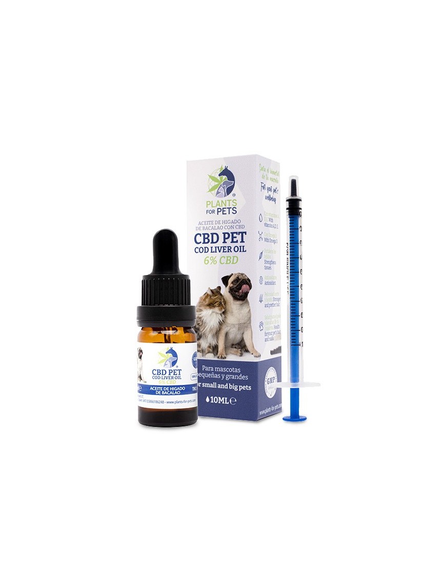 Huile CBD 6% animaux PLANTS FOR PETS