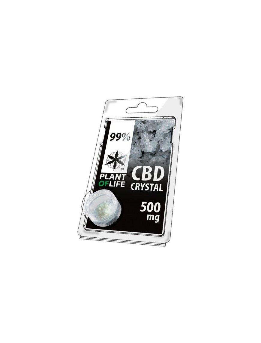 Cristaux de CBD 500mg Plant of Life
