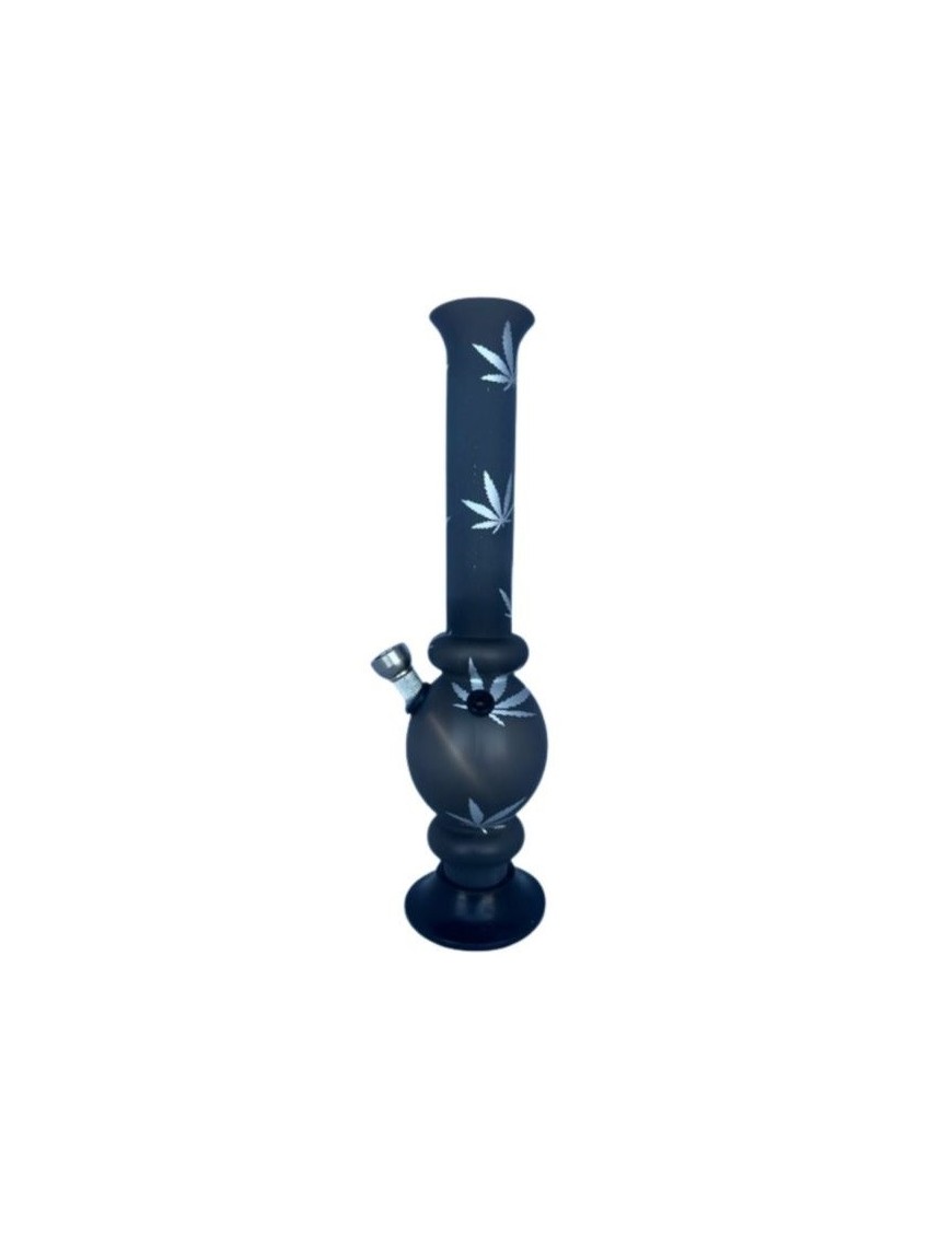 Bong acrylique Noir 26 Cm