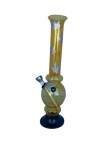 Bong acrylique Jaune 26 Cm