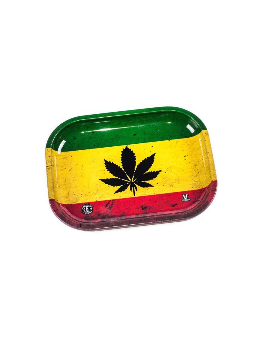 Plateau métal Rasta
