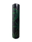 Briquet électronique Krico métal Feuille CBD
