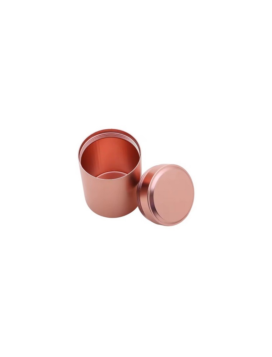 Pot conservation rose gold inox