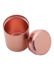 Pot conservation rose gold inox