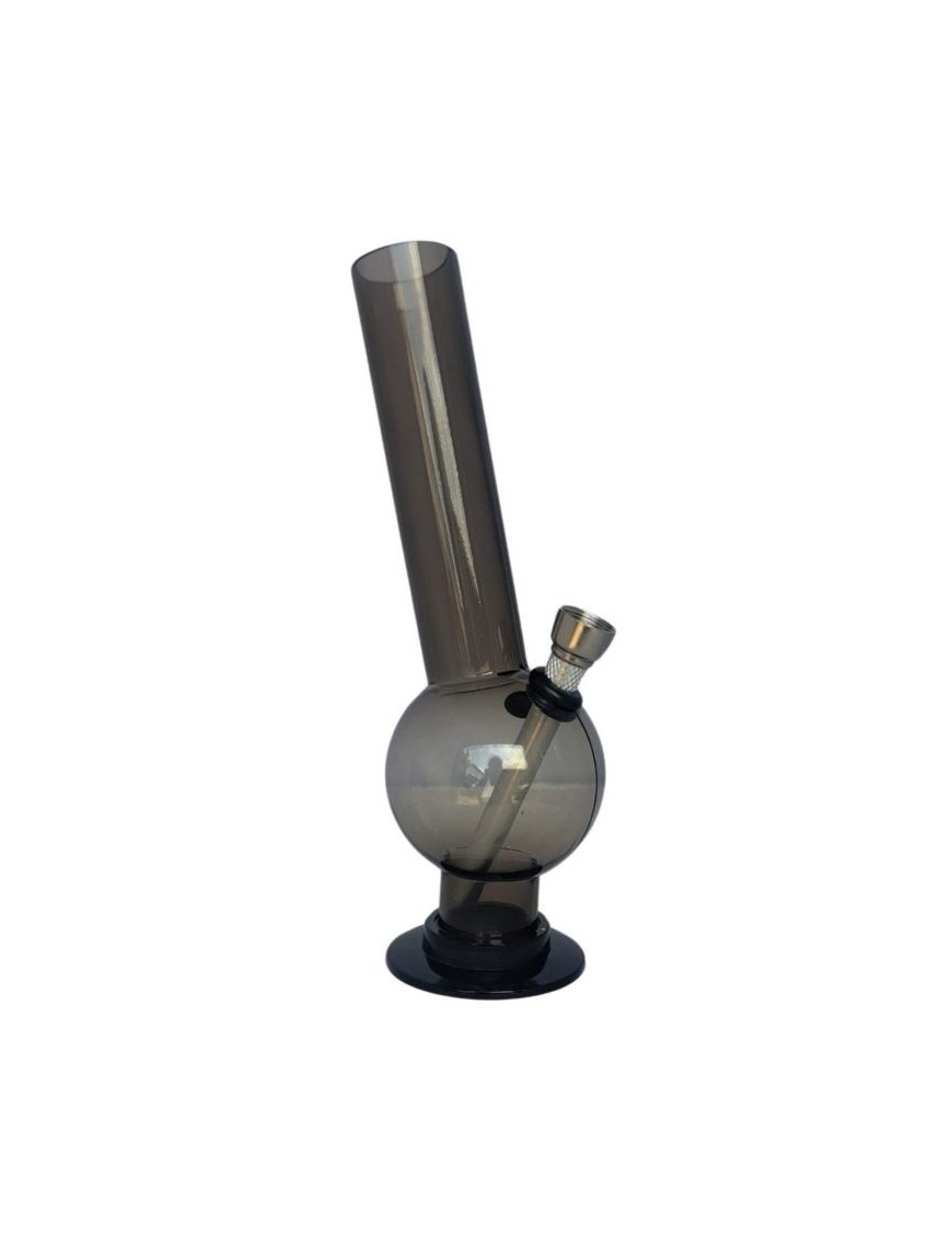 Bong acrylique gris 20 cm