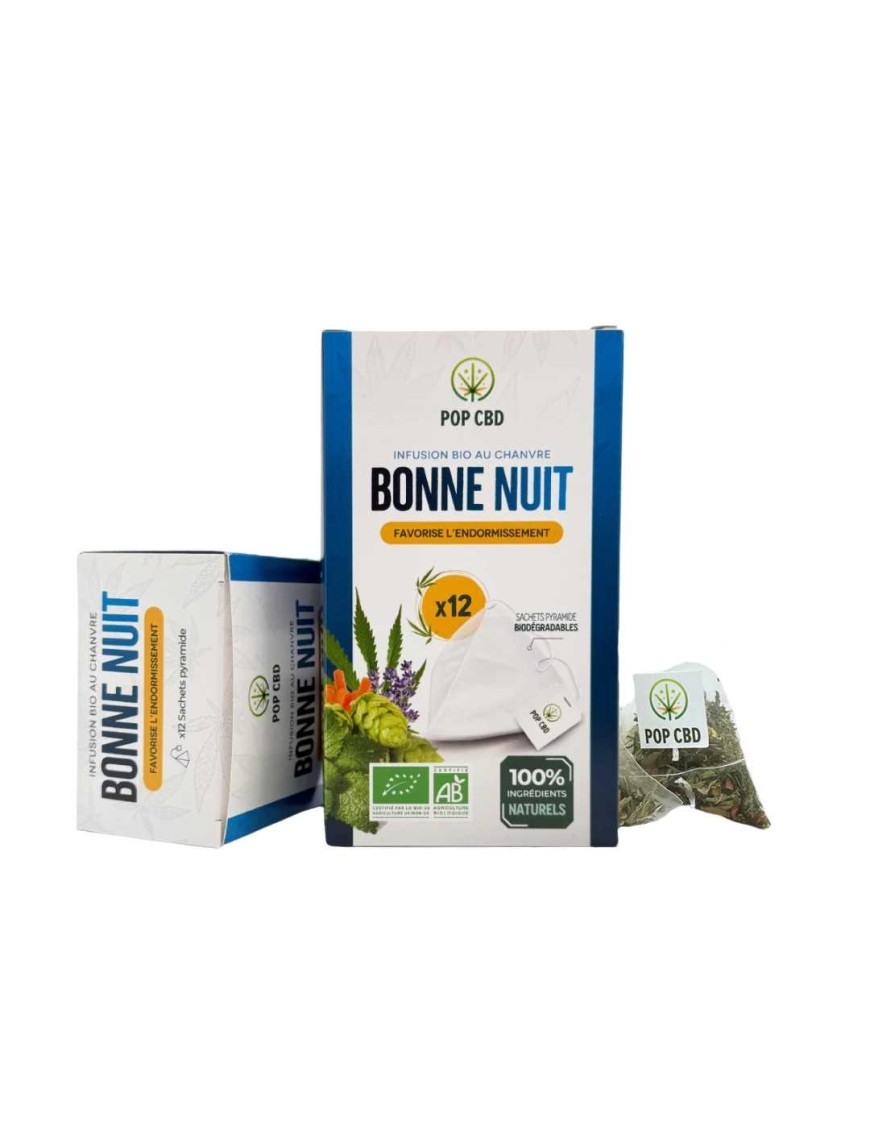 Infusion Bio CBD x12 BONNE NUIT