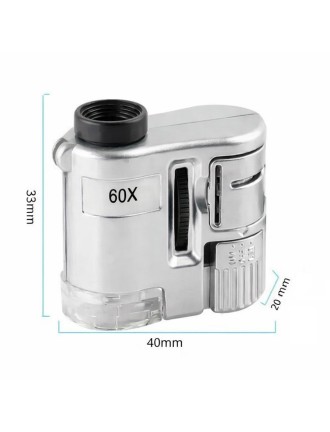 Loupe 60x LED + UV