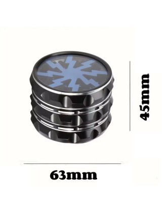 Grinder 63mm métal bleu