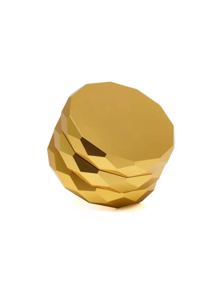 Grinder 63mm alu doré