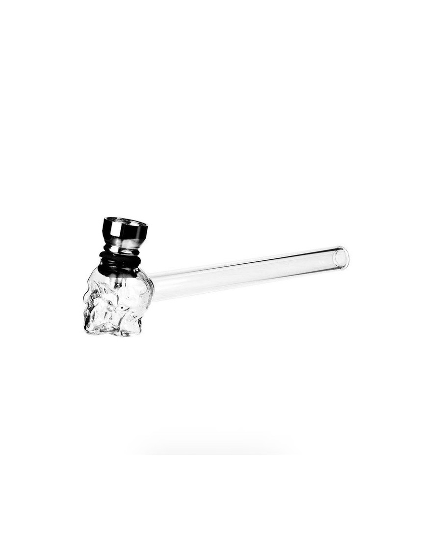 Pipe en verre Tête de mort