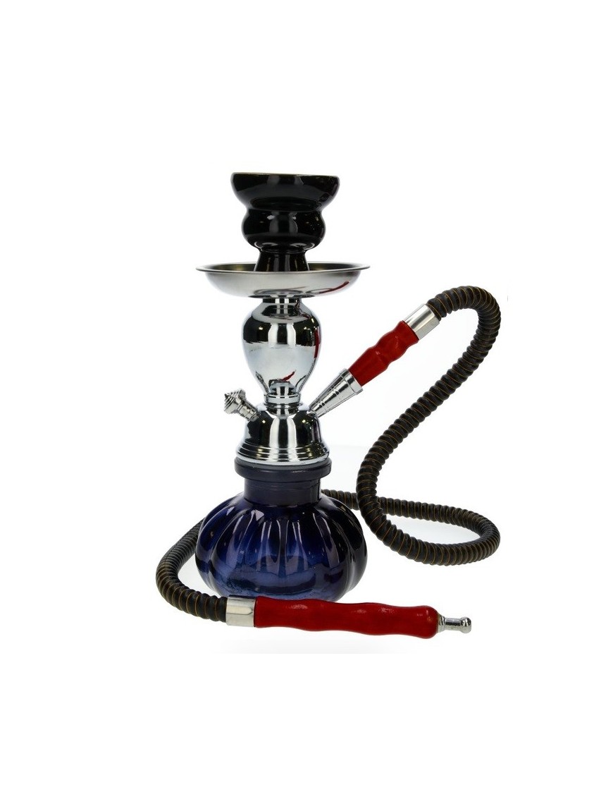 Chicha 26cm verre & métal