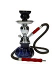 Chicha 26cm verre & métal