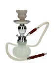 Chicha 26cm verre & métal