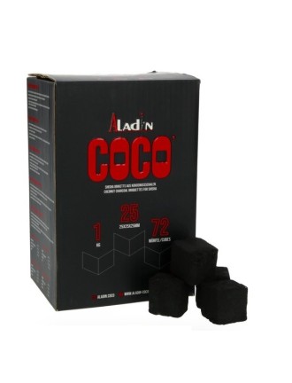 CHARBON ALADIN COCO SUPREME 25MM 1KG