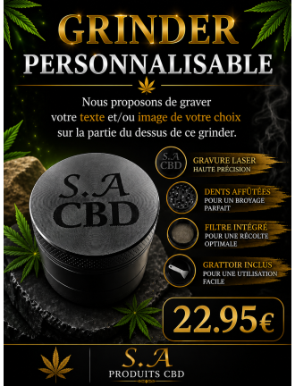 Grinder personnalisable 50mm métal